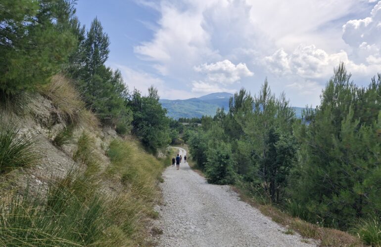 In cammino da Comunanza ad Ascoli Piceno lungo il cammino francescano della Marca
